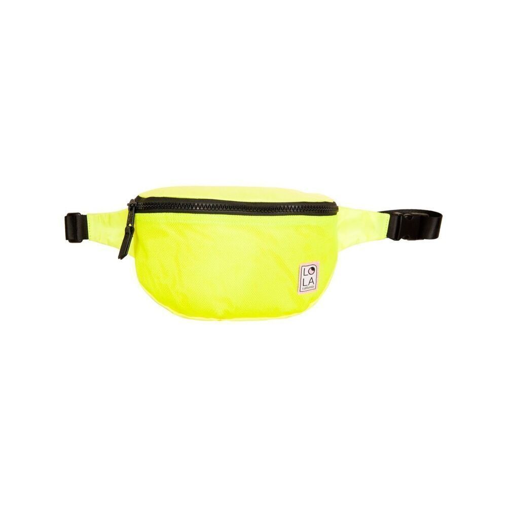 Lola Large Bum Neon Womens Adjustable Straps Fanny Pack, One Size, Yellow